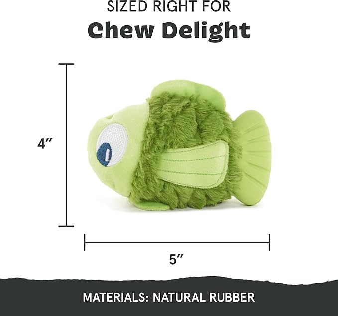 Barkbox Super Chewer Tough Dog Chew Toys for Aggressive Chewers, Plush 2 Toys in 1 (Drop The Bass - Small)