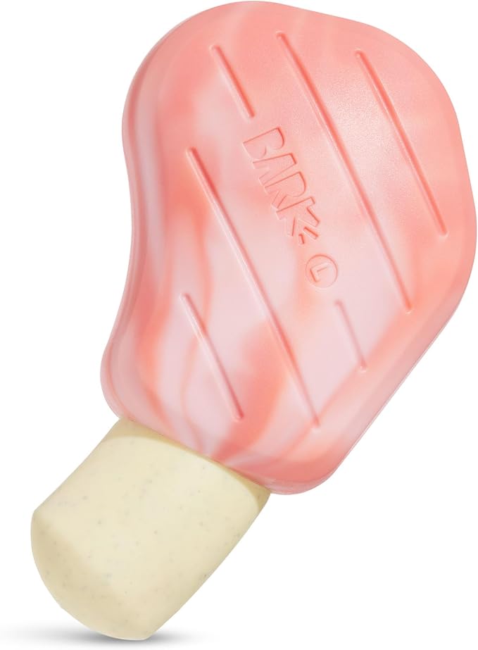 Barkbox Pork Chomp Dog Toy for Durable Tough Nylon Construction with a Gnaw-Friendly Texture, Perfect for Long-Lasting Chewing Fun - Medium