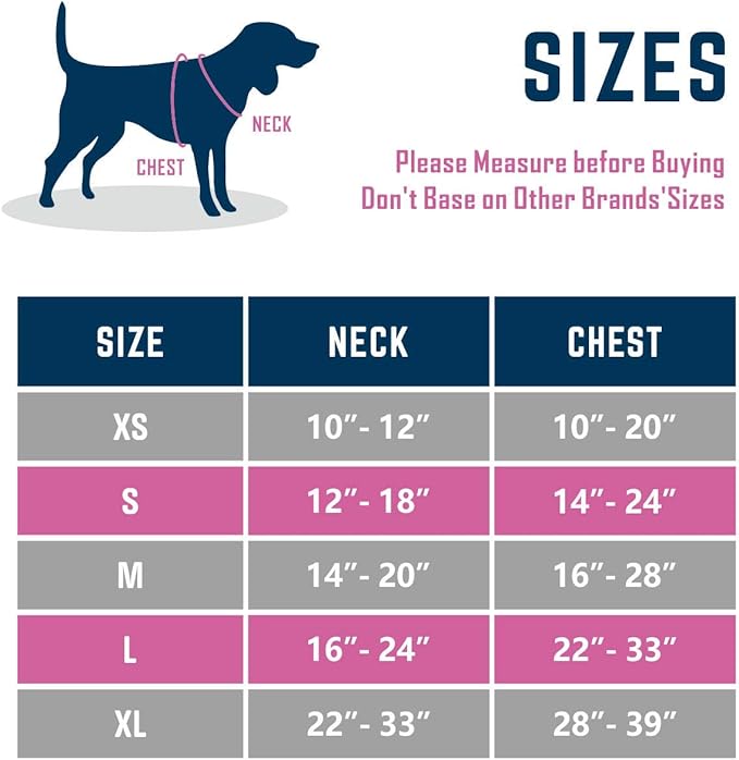 PHOEPET 2019 Reflective Dog Harness Large Breed Adjustable No Pull Vest with with Handle 2 Metal Rings 3 Buckles [Easy to Put on & Take Off](L, Orange)
