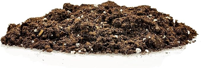 GARDENERA Premium Bamboo Potting Soil Mix - (3 Quart Bag)