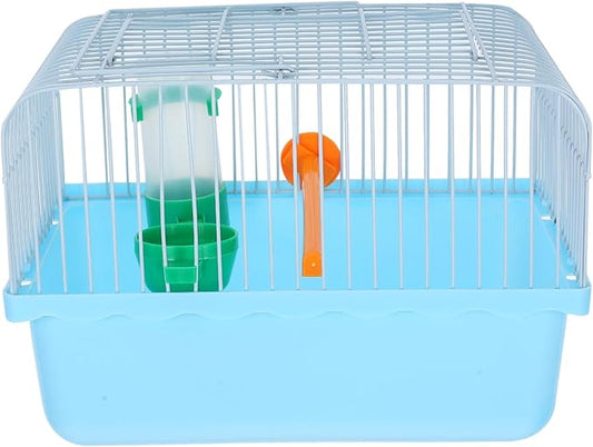 balacoo Portable Bird Cage with Waterer Food Box Spacious Travel Carrier for Cockatiels Metal Construction Easy Outdoor Adventures