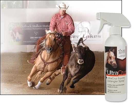 UltraCruz - sc-395298 Equine Detangler Spray for Horses, 16 oz