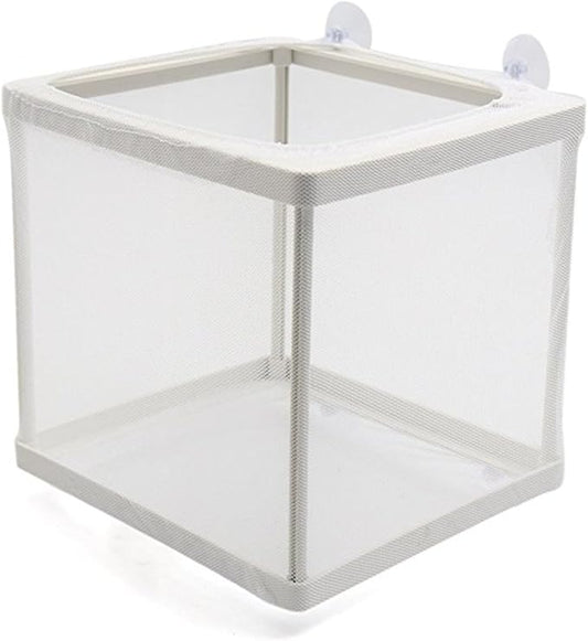 White Nylon Mesh Fish Fry Hatchery Breeder Box Separation Net by XMHF