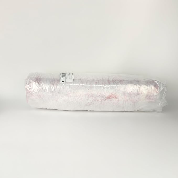 Anti-Anxiety Cat Bed, Plush Hooded Cave, 20 in Diameter, Suitable for Small to Medium Pets, Pink