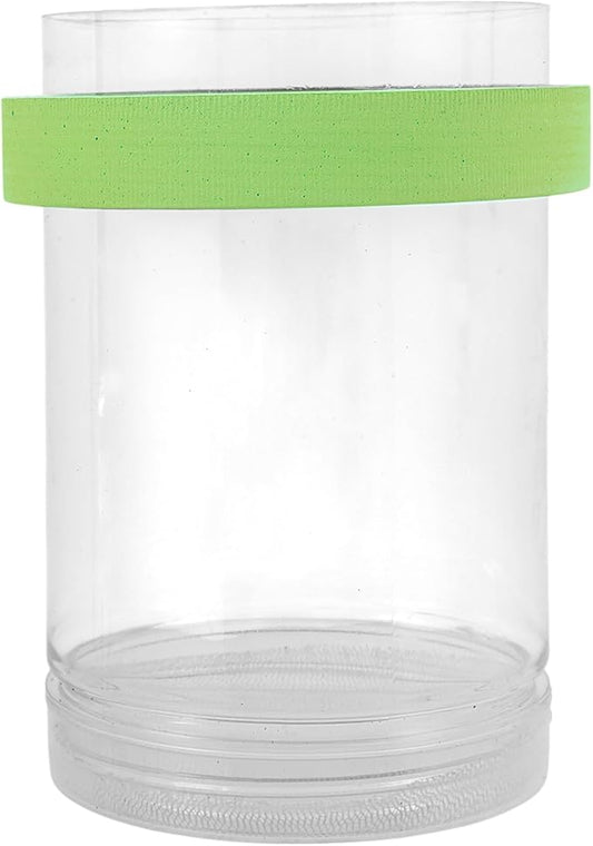 Suspensions Breeder Box, Floating Mesh Isolation Fish Tank Separator Set, Ideal for Aquatic Pets, Large, Green, 1 Set