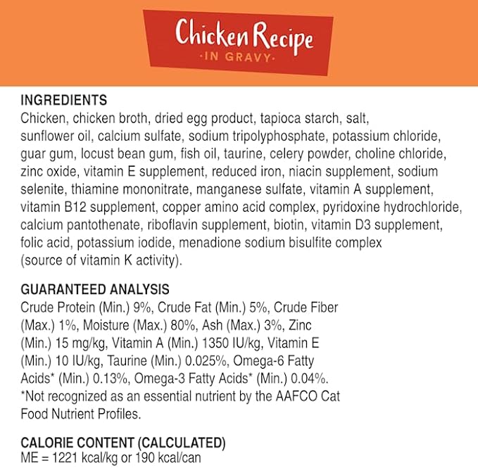 WholeHearted Grain Free Pate Savory Favorites Adult Wet Cat Food Variety Pack 5.5 oz. Count of 24
