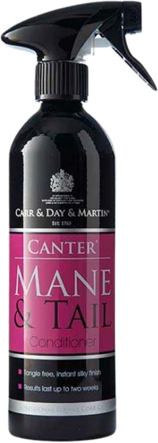 Tack Shack of Ocala- Carr & Day & Martin Canter Mane & Tail Spray and Canter Coat Shine Spray for Horses (Canter Mane & Tail Spray (500mL))