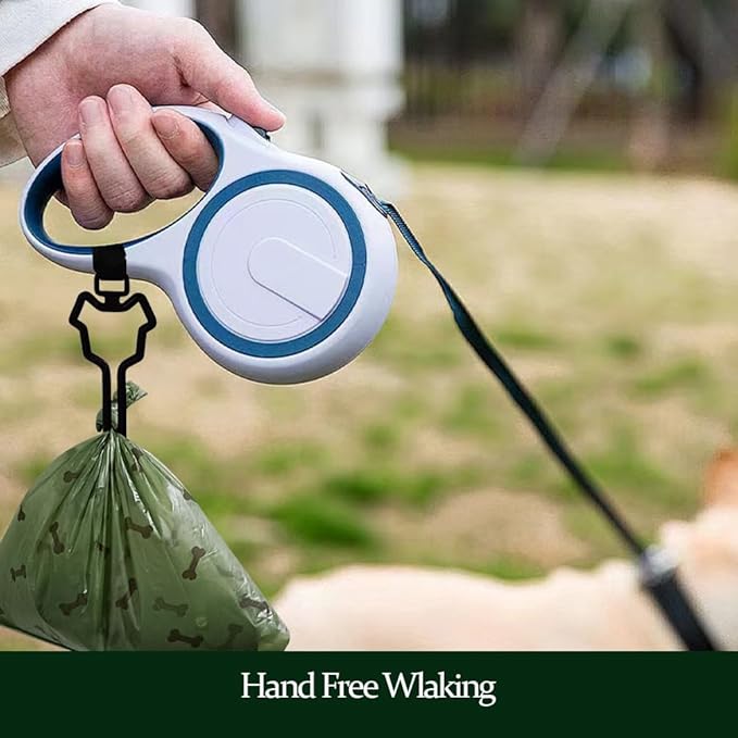 Dog Poop Bag Holder, Waste Bag Holder, Dog Poop Bag Carrier, Hand Free Holder (2 pack, Green)