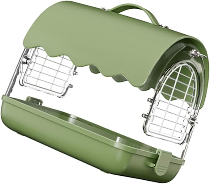 Acrylic Bird Carriers Suit Small Bird Cage Garden Security Parrots Enclosure for Lovebird Parrots Swallow Goldfinches