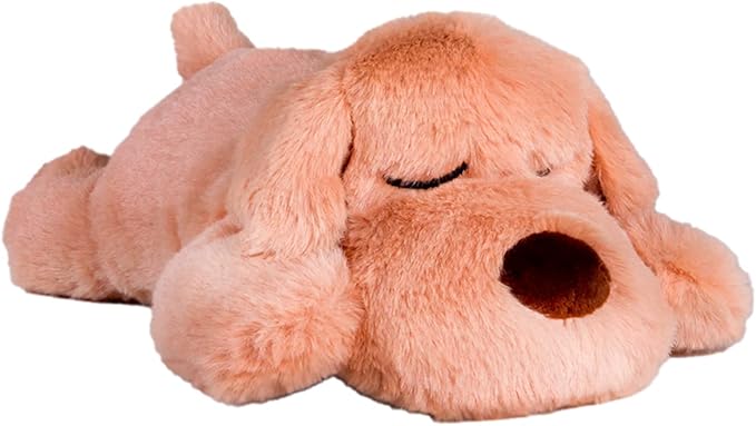 SmartPetLove Snuggle Puppy Original Dog Toy for Small Breeds - Heartbeat Puppy for Dogs - Pet Anxiety Relief and Calming Aid - Comfort Dog Toys for Behavioral Training. Heat Pack not Included