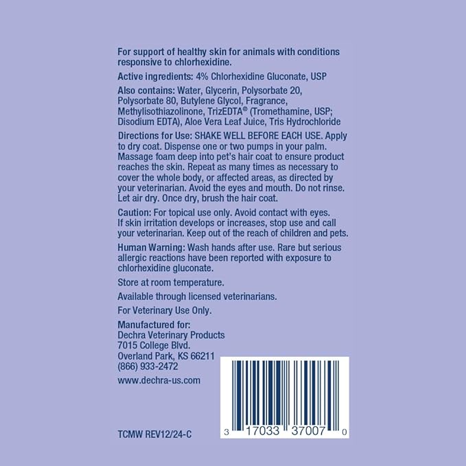 4 Mousse for Dogs, Cats and Horses, 7.1 Ounce
