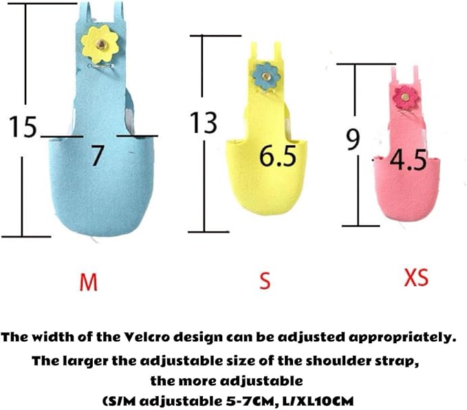 Parrot Clothes, Bird Diapers, Tiger Skin Peony, Flight Suit - Key Features for Avian Comfort and Style (Yellow, S, Count, 1)