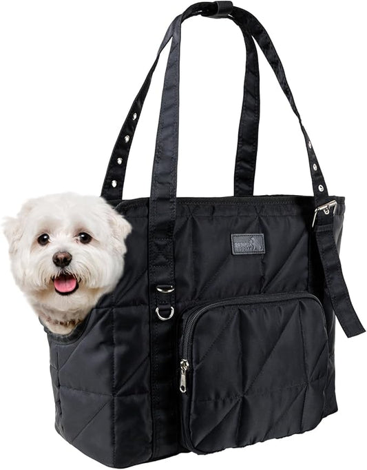 Dog Carriers for Small Dogs Pet Carrier Purse for Puppy and Cats Up to 10 lbs Stylish Tote Bag with Pockets Adjustable Shoulder Strap for Travel/Shopping