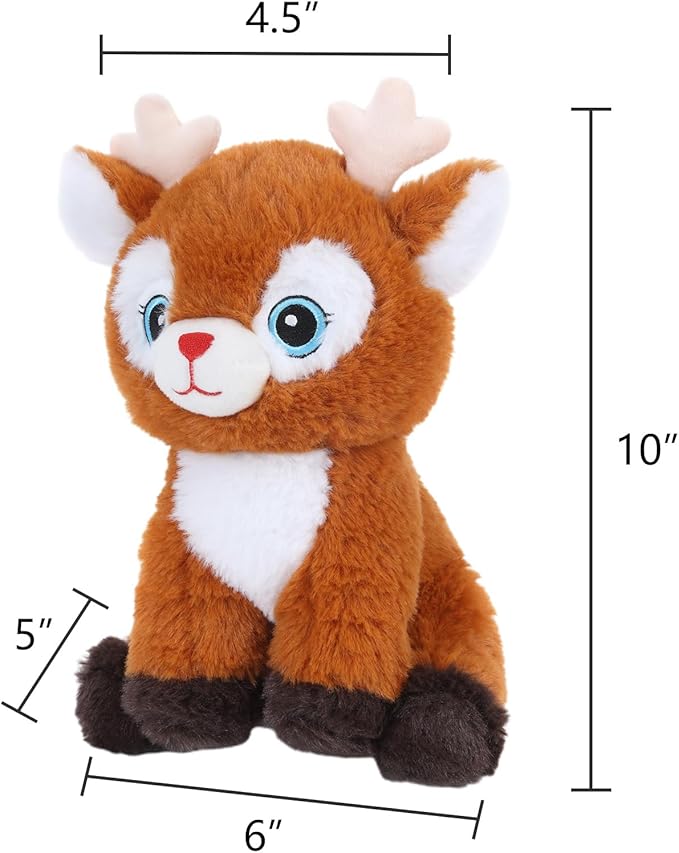 Dog Toys to Keep Them Busy Squeaky Dog Toys Interactive Plush Puppy Toys with Squeaker for Large Medium Small Breed Doys