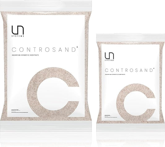 UNS Controsand - Bora, 3L - Natural Freshwater 0.4-0.9mm Natural White Sand for Aquascaping Planted Tanks - Aquarium, Terrarium, Paludarium Substrate for Betta, Shrimp, Fish, Jumping Spider, Turtle