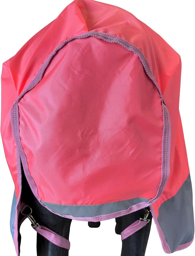 BARN & STABLE 420D Breathable&Waterproof Horse Sheet Summer Sheet for Horse with Removable Web Leg Straps