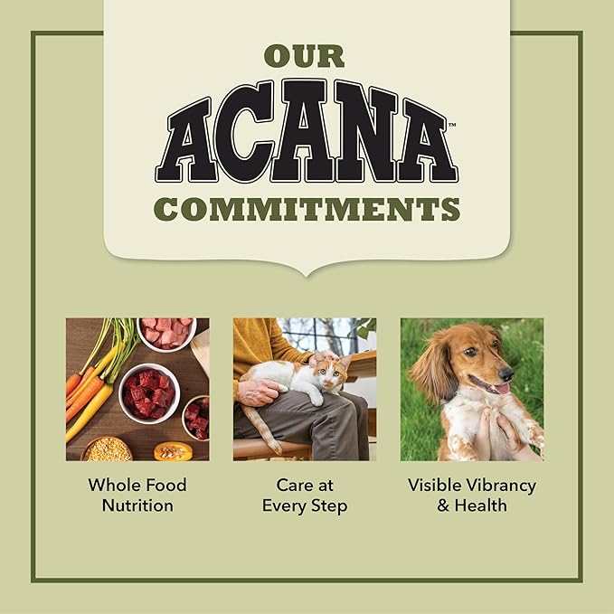 ACANA Wholesome Grains Dry Dog Food Limited Ingredient Duck & Pumpkin Recipe 4lb Bag