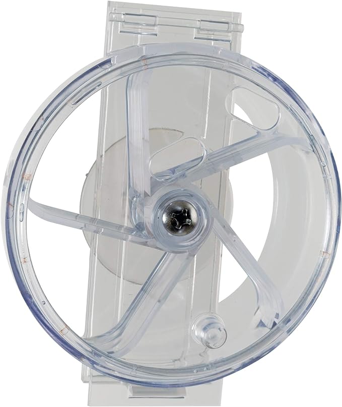 Paradise Toys Bird Creative Foraging System Wheel, Spins with Food Inside, 6” Diameter