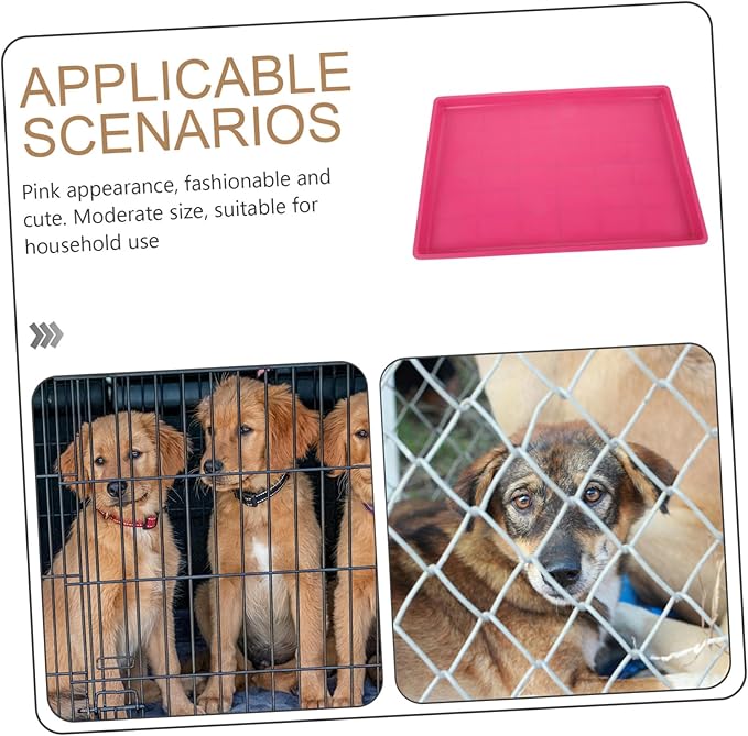 Milisten Replacement Dog Crate Pan,Kennel Tray Dog Crate Bottom Tray for Pet Cages Crates Kennels Dogs Cat Rabbit Ferret Critter