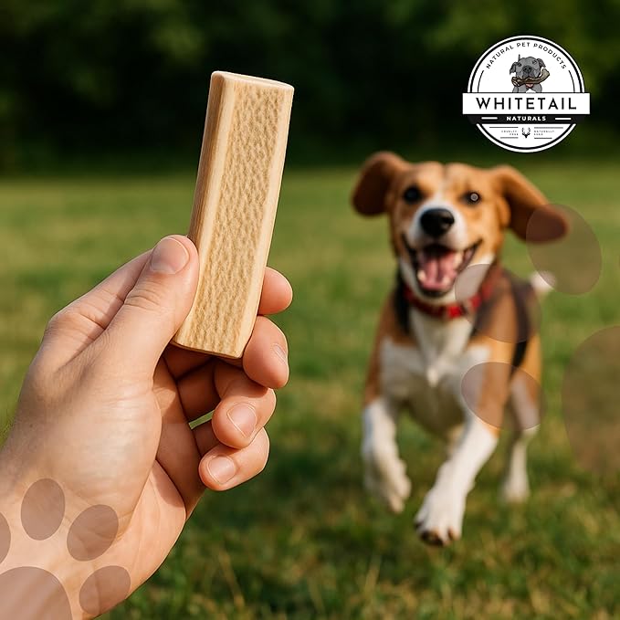 WhiteTail Naturals - Premium Split Elk Antlers for Dogs - (3 Pack Small to Medium) - All Natural, Dog Chew Bones - Naturally Shed, Cruelty-Free, Antler Chews