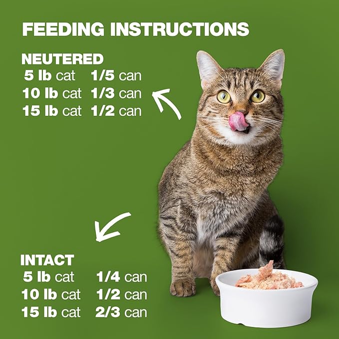 Natural Code Limited Ingredient Wet Cat Food Topper, High Protein, Low Fat, Additive-Free, Non-GMO, No Artificial Colors or Flavors, Tuna, Beef & Vegetables in Aspic for Adult Cats 24 Pack of 3oz Cans