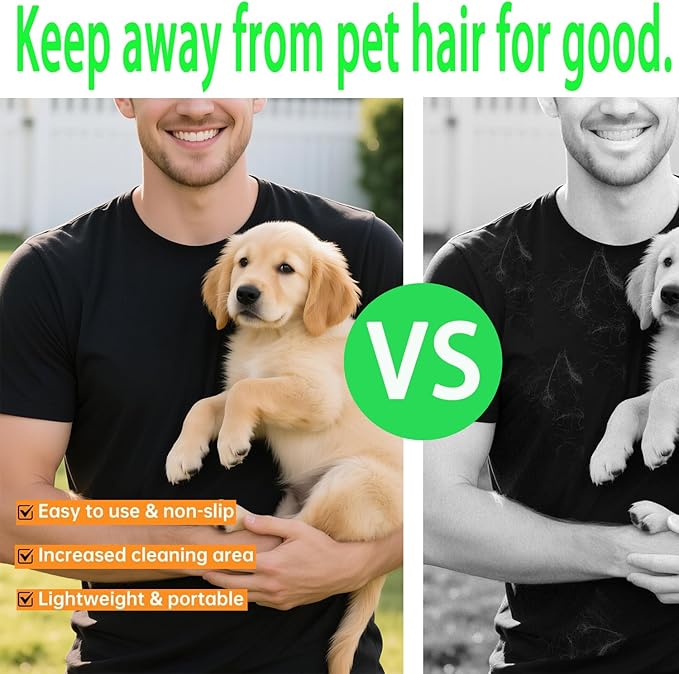 Pet Hair Remover, electrostatic pet Hair Removal Gloves - Reusable cat and Dog Hair Removal Tools for Furniture, Clothing, and Bedding - Sofas, Blankets, and Hair Removal Controls (2 Pieces)