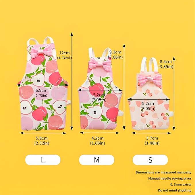 6PCS Washable Reusable Bird Diapers with Waterproof Lining & Adjustable Straps – Soft Parrot Diaper Clothes Costume Set for for Parakeets, for Budgies, for Mini Macaws (S)