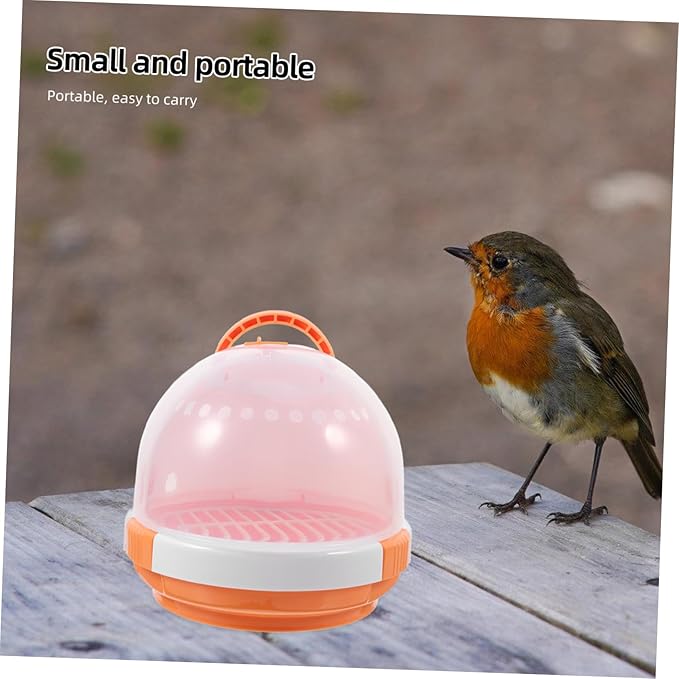 Milisten Bird Carrier Travel Cage Portable Parrot Carrier Handle Lightweight and Breathable Design for Pets for Outdoor Adventures and Travel