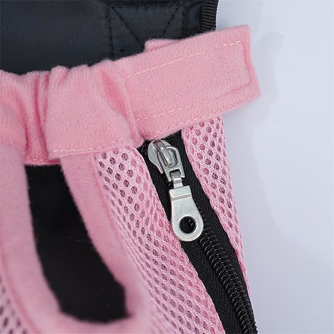 Portable Pet Carrier Backpack, Adjustable Pet Front Cat Dog Carrier Backpack Travel Bag for Small Medium Dogs Cats Puppies, Cat Backpack Carrier for Hiking Cycling (G, S)