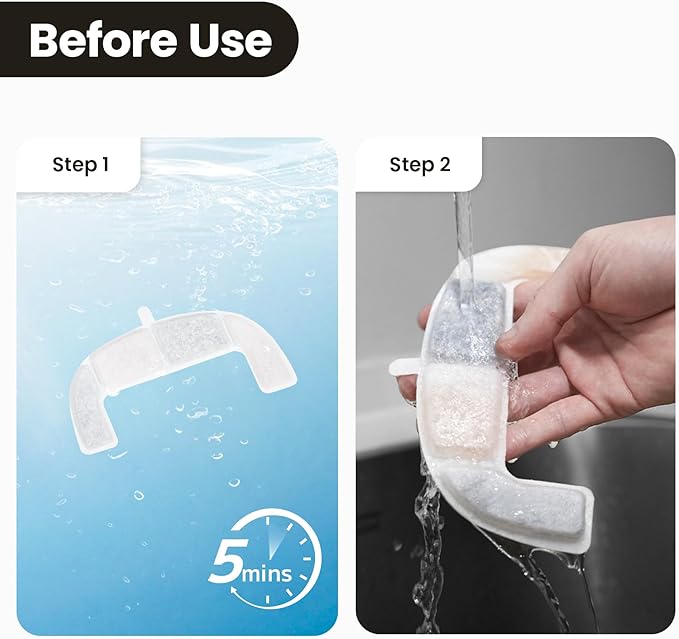 Cheerble Pumpless Cat Water Fountain, 2L/67oz Automatic Pet Fountain, Elfin E1 Lite Cat Fountain for Drinking, MagDrive™ Technology, Continuous Flow Mode, BPA-Free (White, 8 Filters)