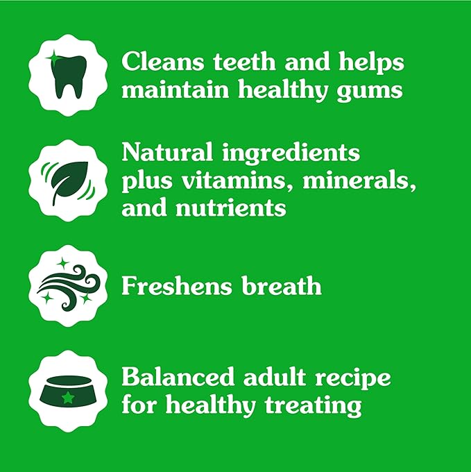 Greenies Large Dental Dog Treats, Sweet Potato Flavor, 36 oz. Pack (24 Treats)