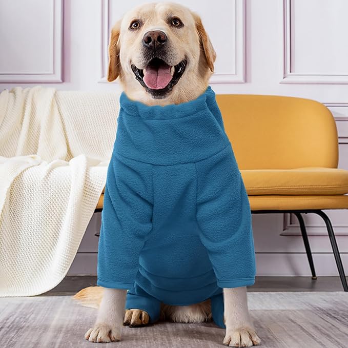 ROZKITCH Doberman Sweater for Dogs, Pet Windproof Warm Cold Weather Jacket Vest Cozy Jumpsuit Apparel Outfit Clothes for Small Medium Large Dog Walking Sleep 2XL