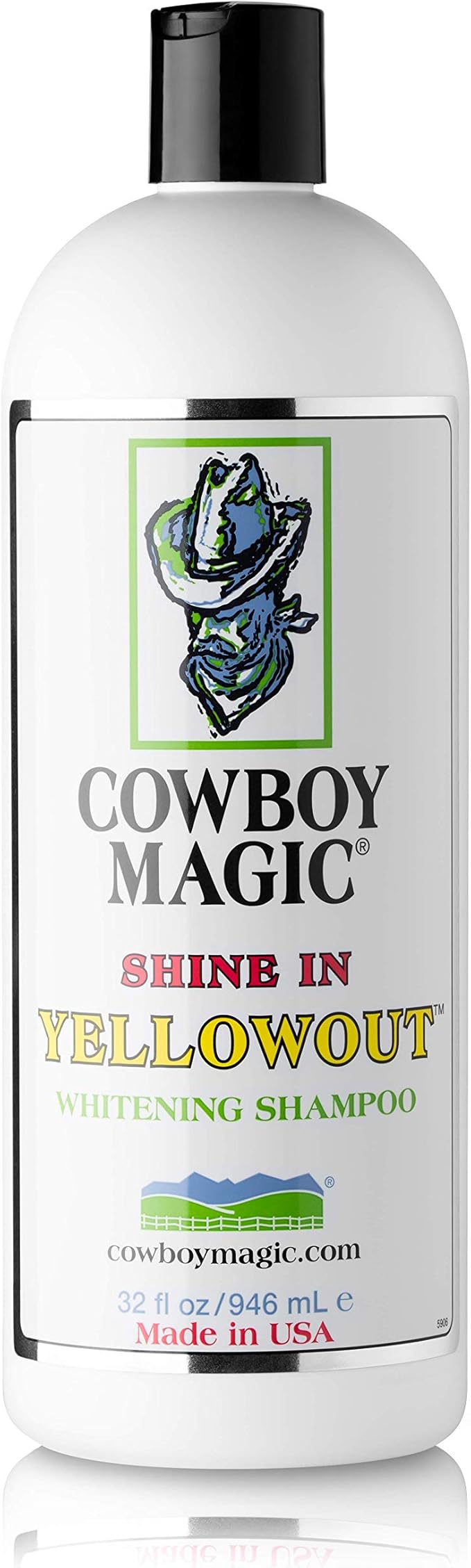 Cowboy Magic Shine in YELLOWOUT BRIGHTENS Hair Shampoo 32 Ounce