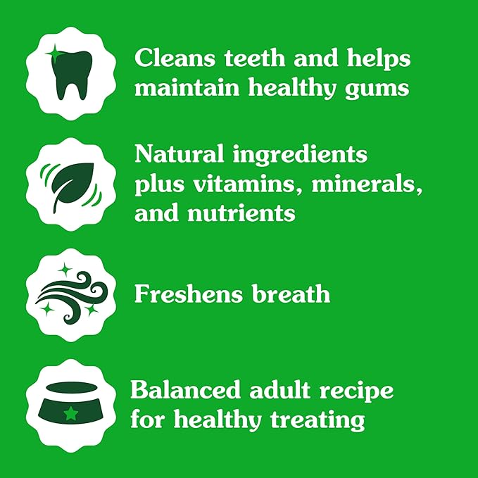 Greenies Large Dental Dog Treats, Pumpkin Spice Flavor, Limited Edition, 12 oz. Pack (8 Treats)