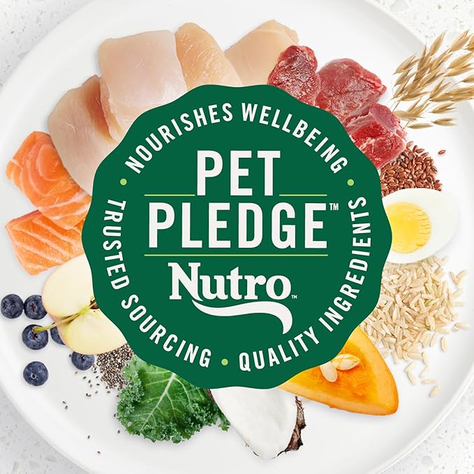 Nutro Ultra Adult Large Breed Dry Dog Food, Chicken, Lamb and Salmon Protein Trio, 13 lb Bag