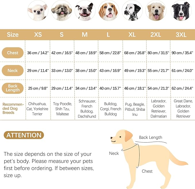 BRKURLEG Dog Sweater, Turtleneck Thick Dogs Sweatshirts Fleece Sweater, Dog Winter Coat for Small Medium Large Dogs, Pet Warm Sweaters with Zipper, Pullover Jacket with Sleeve (Light Coffee, S)
