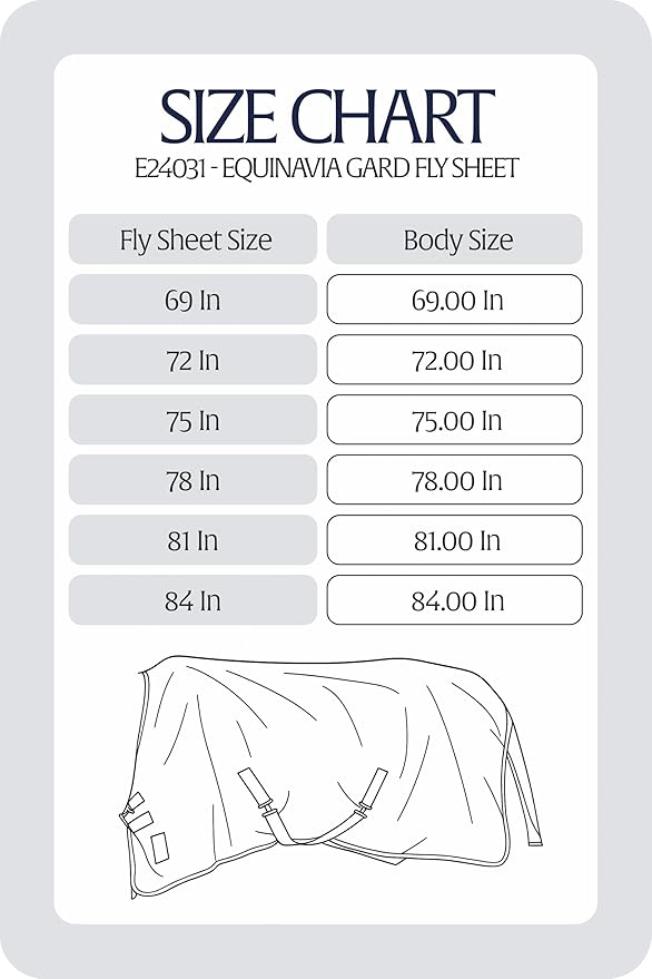Equinavia Gard Horse Fly Sheet | UV Protection Mesh Fly Sheet for Horses | Lightweight Nylon Turnout Sheet Fly Sheets for Horses - Silver Gray - 81 in