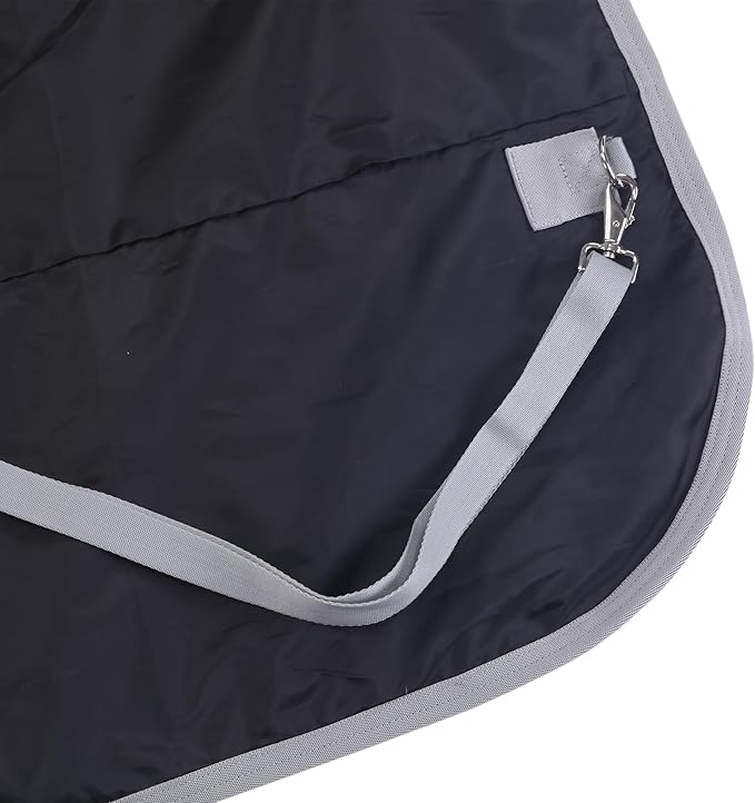 LEAFOREST 1200D Horse Blanket Waterproof Breathable Turnout (no Filling) Standard Neck Horse Sheet Pink Grey 81IN