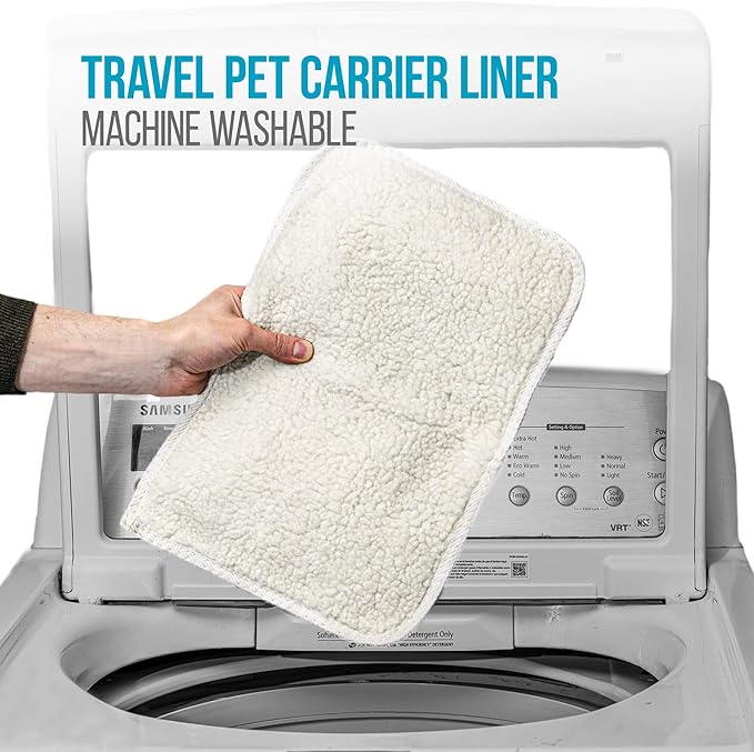 Sherpa Pet Carrier Airline Approved with Spring Wire Frame - Cat & Dog Carrier for In-Cabin Travel, Mesh Ventilation, Locking Zippers - Charcoal Grey, Large