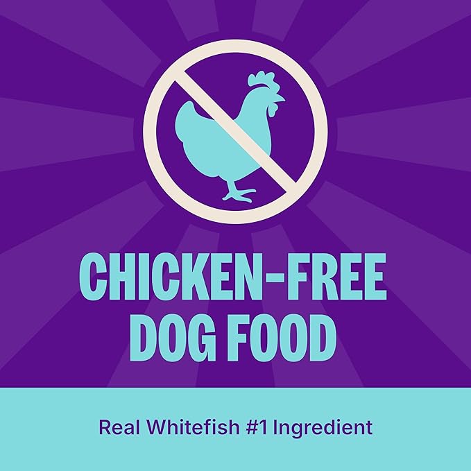 Wellness CORE+ Dry Dog Food with Freeze Dried Pieces, Wholesome Grains, High Protein, Natural, Ocean Whitefish & Herring Recipe, (4-Pound Bag)