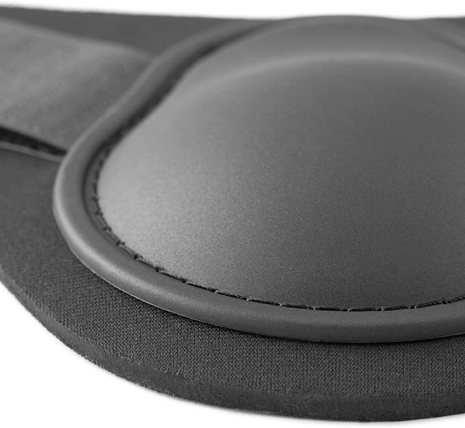 HORZE Protective Lightweight Adjustable Horse Fetlock Boots (Sold in Pairs) - Black - Shetland