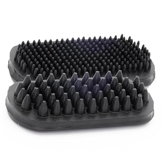 Grewal Equestrian Velvet Touch Groomer Set (Black)