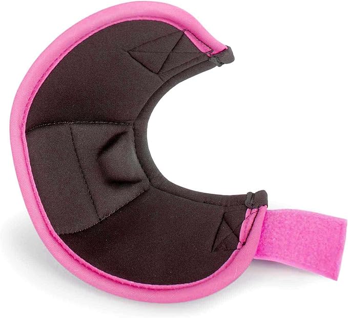 Jeffers Expression No Turn Bell Boots for Horses - Purple & Pink, Large | Shock Absorbing Hoof Protection | Secure Double Hook & Loop Closure, Perfect for Turnout, Training, & Riding - 1 Pair