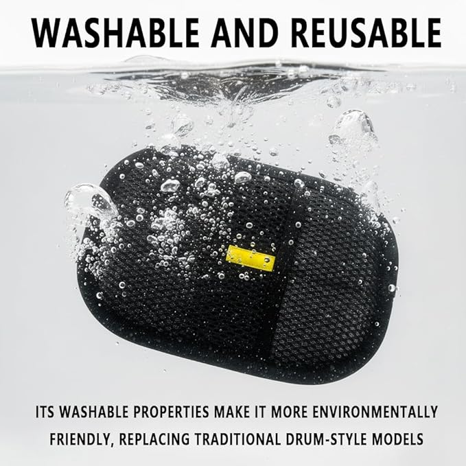 Pet Hair Removal Glove for Dogs & Cats,Reusable Electrostatic Glove for Clothes,Couch,Carpets,Car Seat,Individually Wrapped 1 Pack Black,L