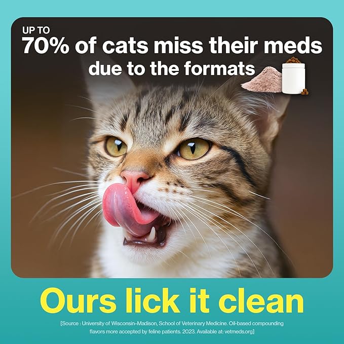Doctor By Cat Biome Probiotics for cats Anti Diarrhea Feline Gut & Digestive Support Immune Health Sensitive Stomach Constipation with L. plantarum+Prebiotics 30 Lickable Formula Individually Packaged