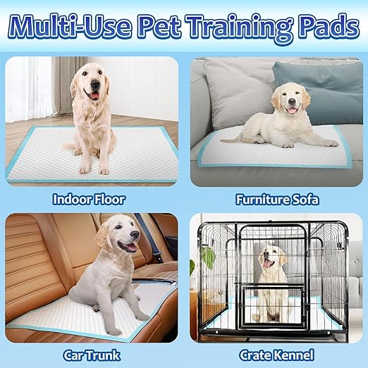 Dog Pee Pads Extra Large 30"x36", 30 Count Super Absorbent Pee Pads for Dogs, Disposable Urine Bed Pads for Doggie, Thicken XXL Puppy Pads, Piddle Pads X-Large for Indoor, Outdoor Use