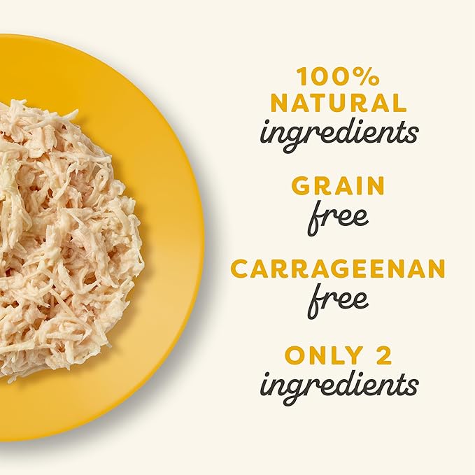 Applaws Natural Wet Cat Food in Broth, Limited and Natural Ingredients, High Protein with No Artificial Additives, Chicken Breast in Broth (12 x 5.3oz Pouches)