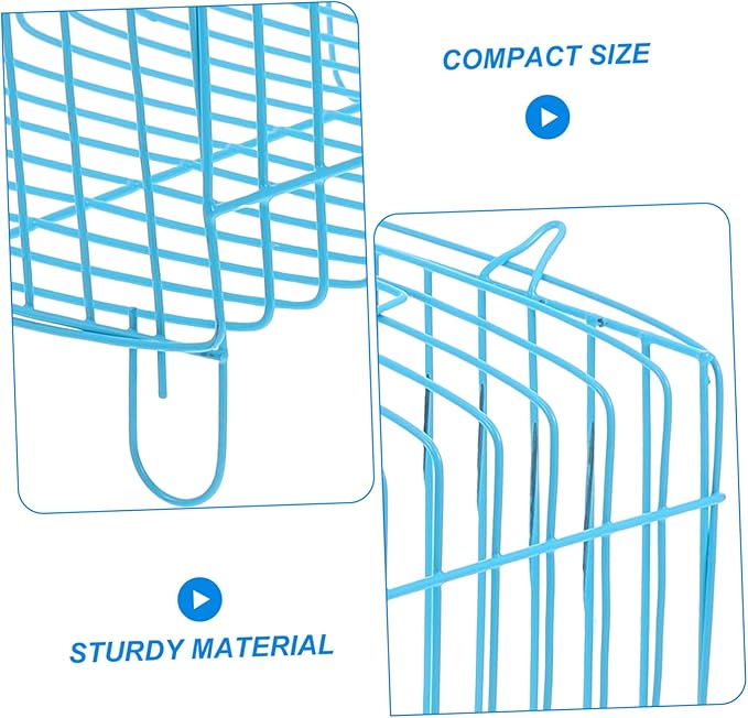 Portable Metal Bird Carrier Cage Travel Cage for Birds Lightweight Convenient Design for Parrots Cockatiels Pets Secure Stylish Habitat for Travel