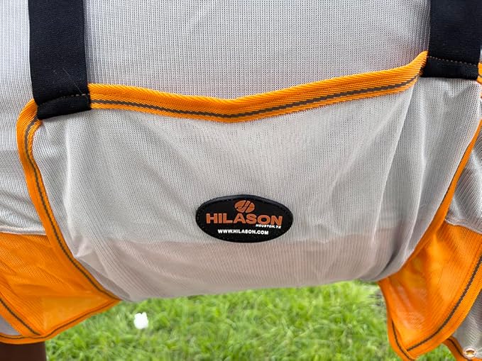 HILASON Horse Fly Sheet - Summer Spring UV Protection Mesh Bug Mosquito FlySheet for Horses | Fly-Sheet
