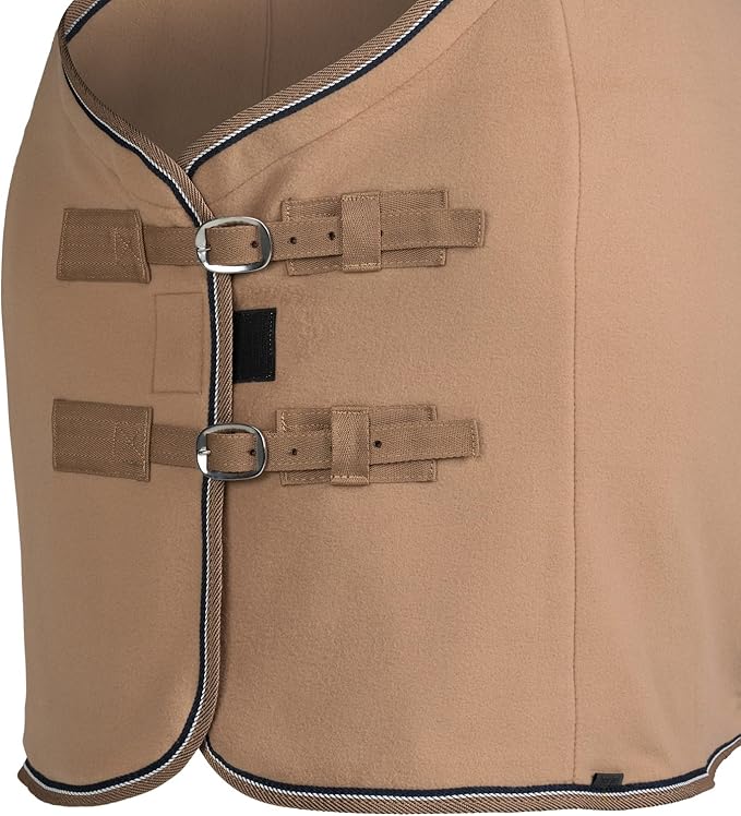 HORZE Kiel Fleece Cooler - Tan - 78 in